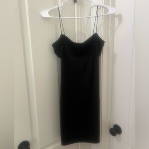 Black bodycon dress medium